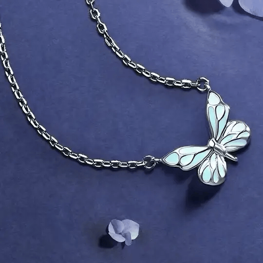 Dream Blue Butterfly | Glow In Dark