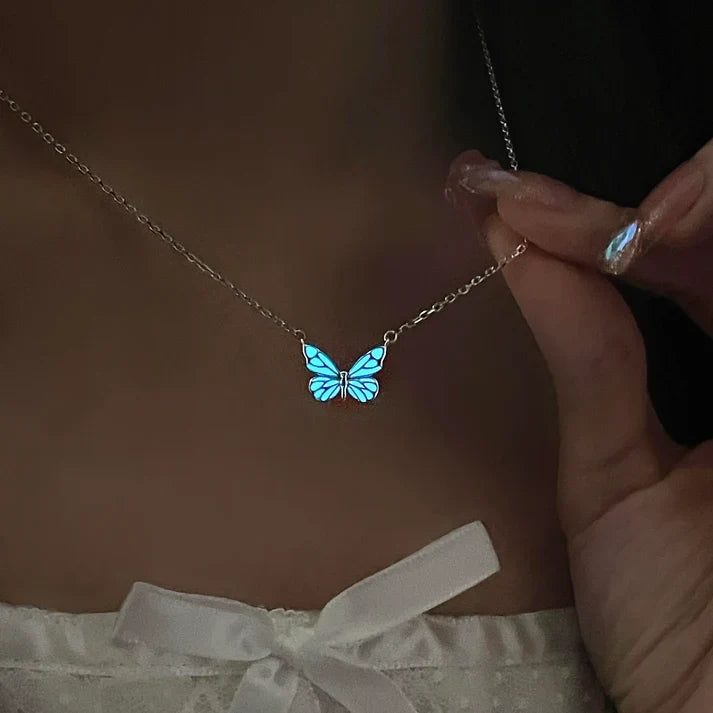 Dream Blue Butterfly | Glow In Dark