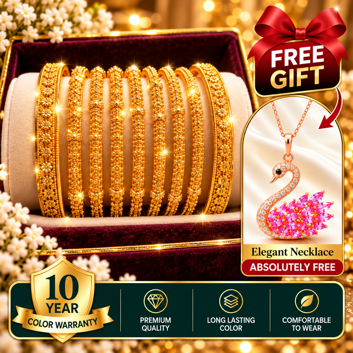 Golden Heritage Bangles .....