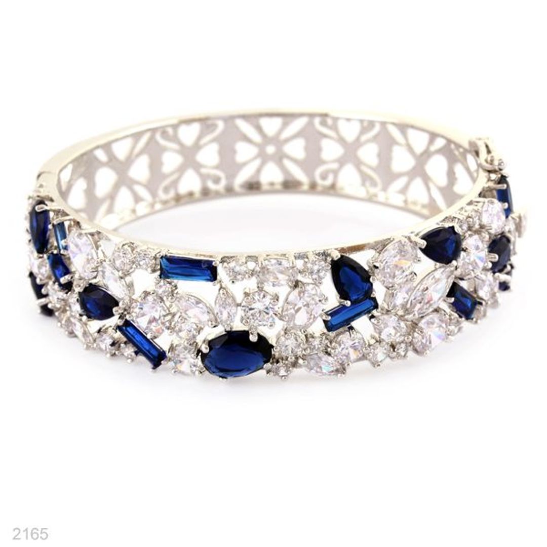 multi-faceted statement bracelet