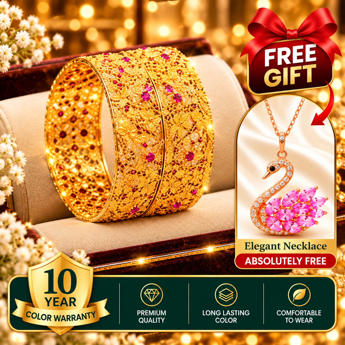 Golden Heritage Bangles Hyderabad