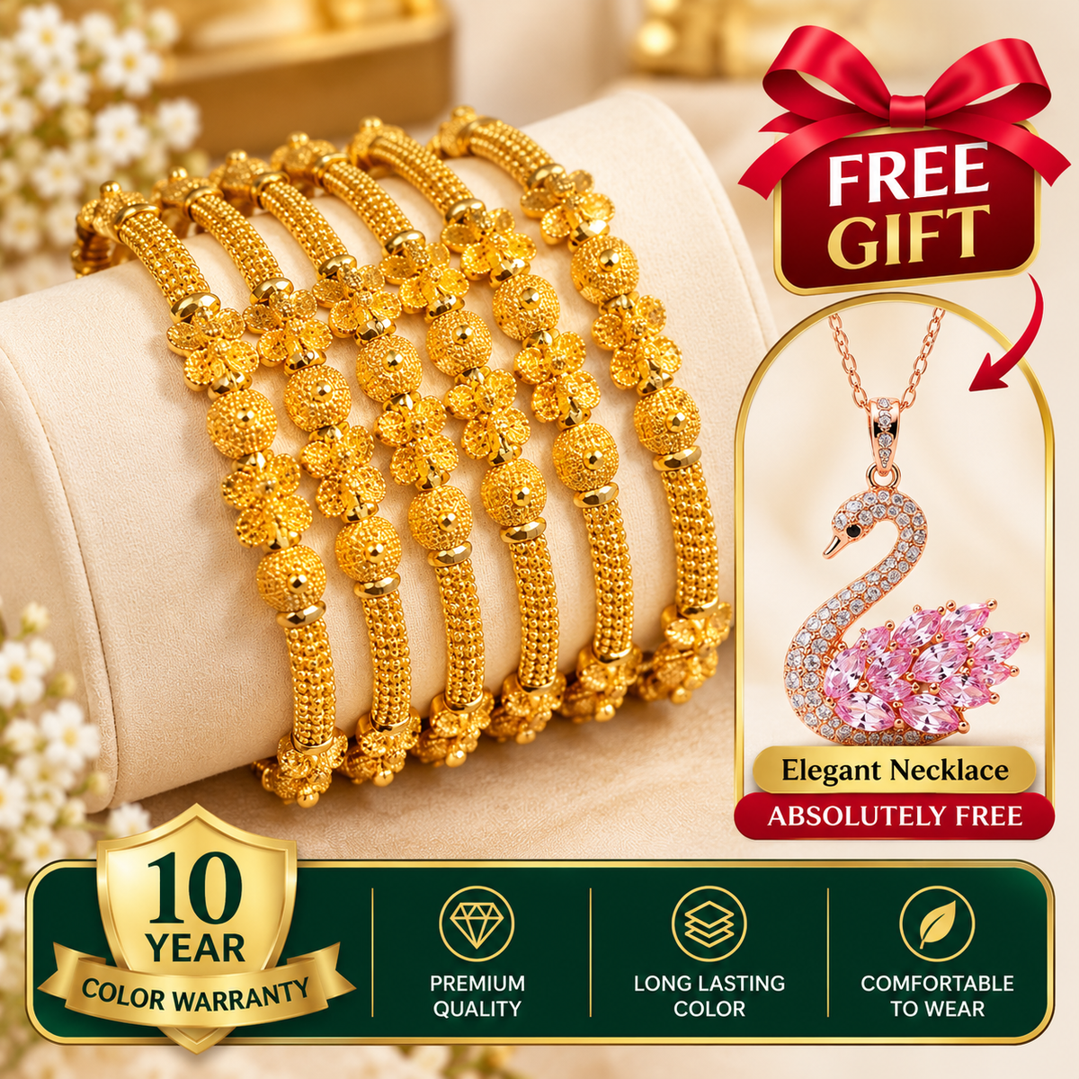 Turkish Imported Gold Plated Bangles..