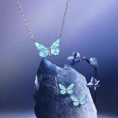 Dream Blue Butterfly | Glow In Dark