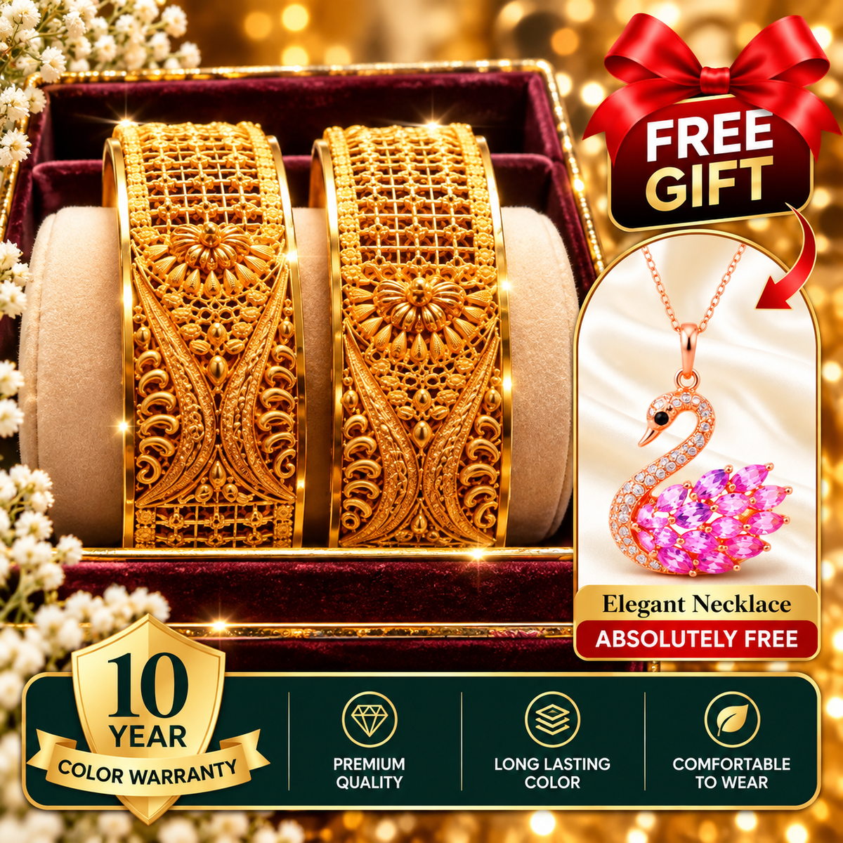 Golden Heritage Bangles ..