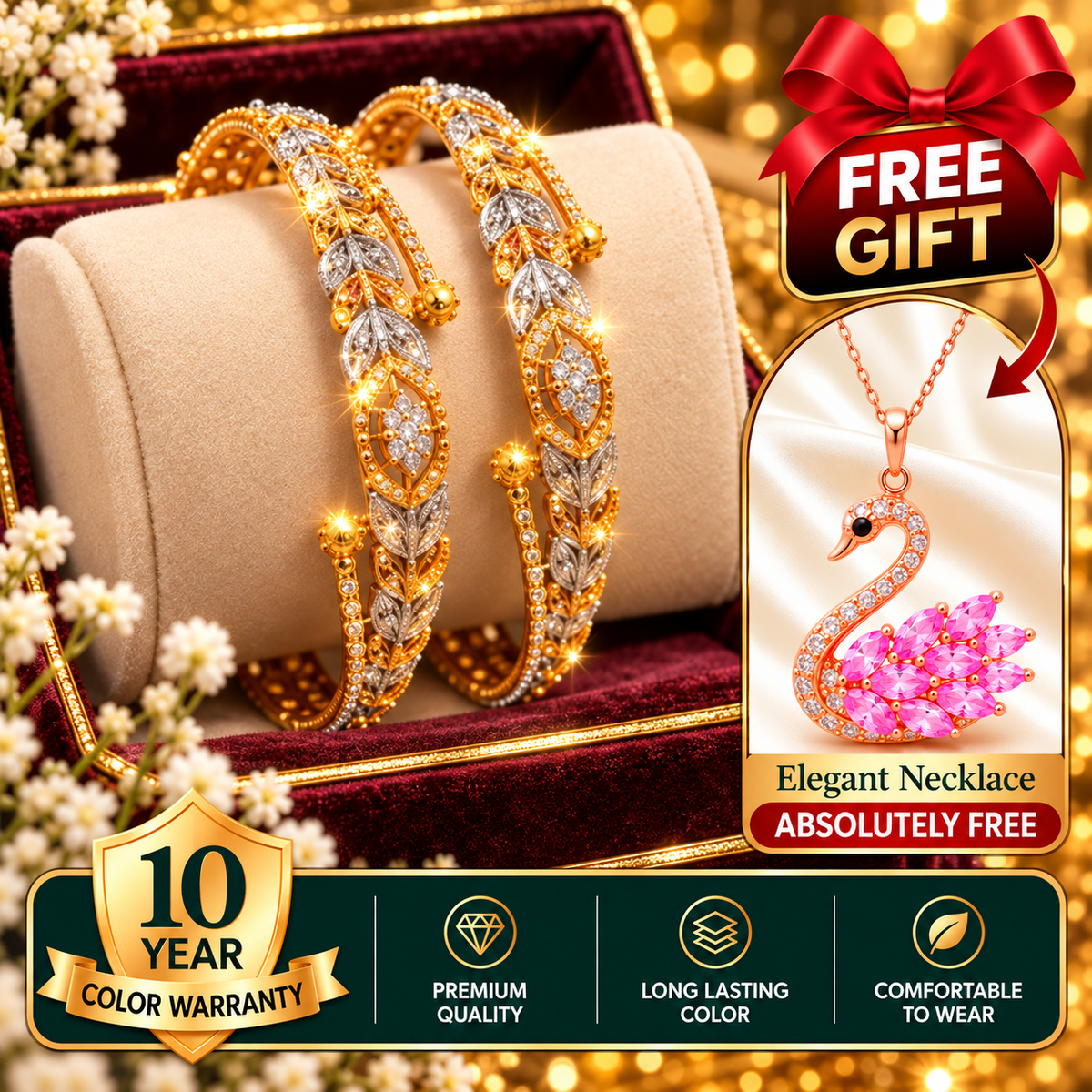 Golden Heritage Bangles