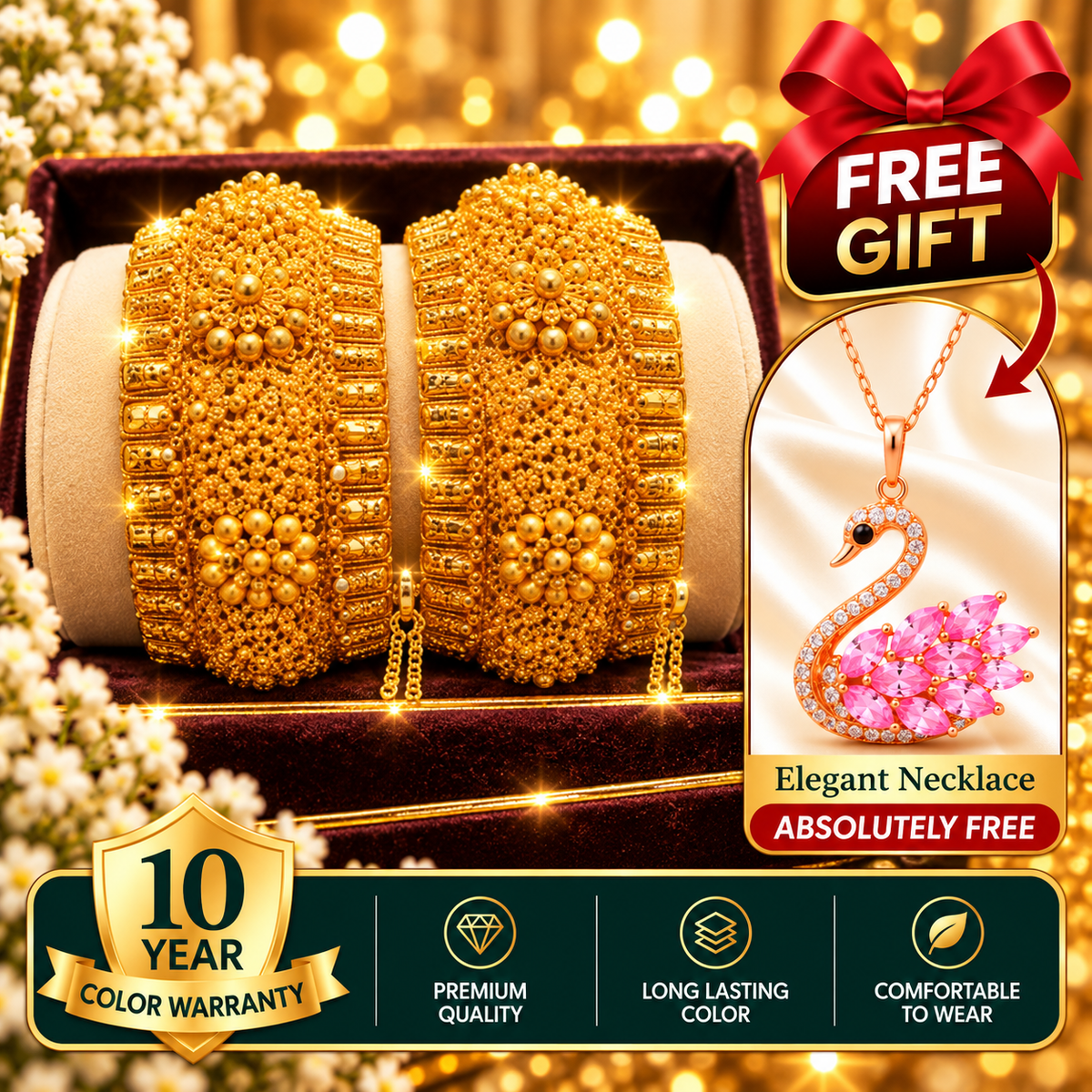 Golden Heritage Bangles ....
