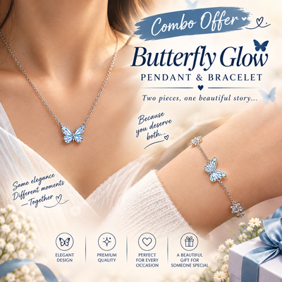 Dream Blue Butterfly | Glow In Dark